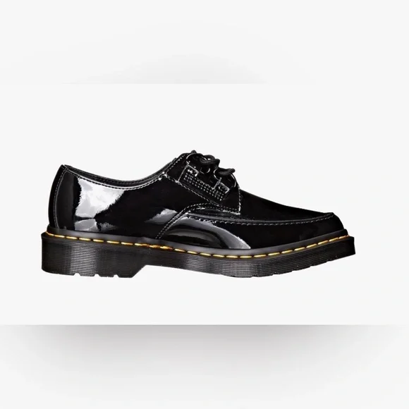 Dr. Martens belladonna Shiny Black Oxfords - Picture 9 of 10